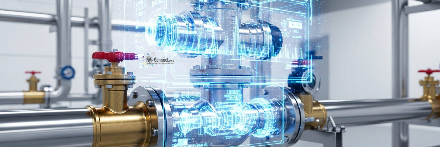 Rohrunterbrecher Typ DB als Sicherungsarmatur für Trinkwasserinstallation im Facility-Management