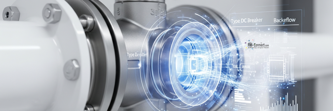 Rohrunterbrecher Typ DC mit permanenter Verbindung zur Atmosphäre zur Sicherung der Trinkwasserinstallation