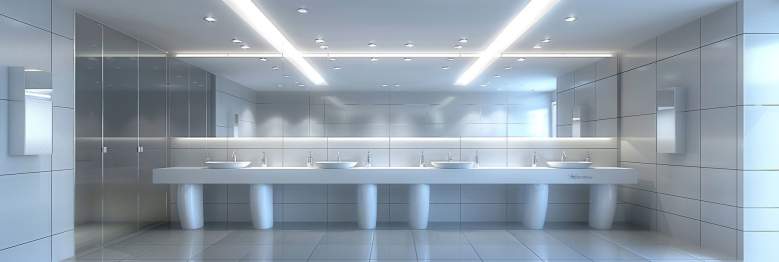 Moderne Sanitärräume: Eleganz und Effizienz vereint